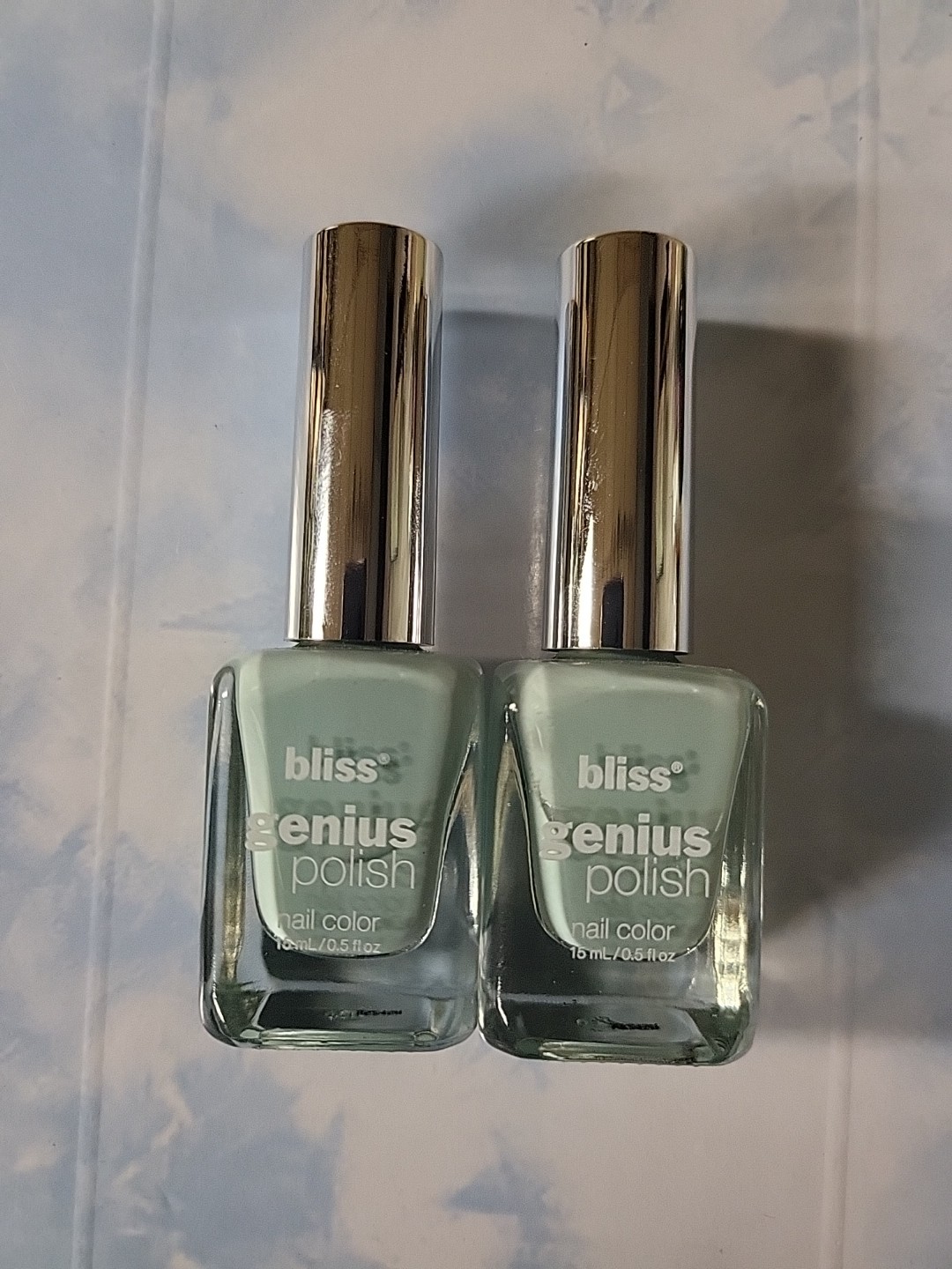 x2 Bliss Genius Nail Polish That Aqua Moment .5 oz/15 ml EACH
