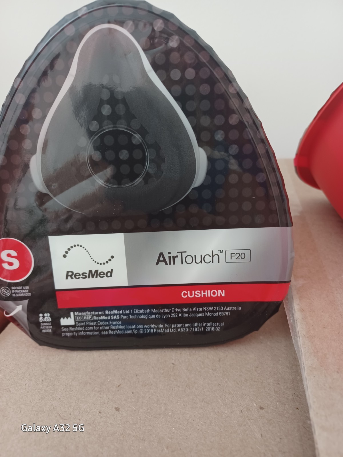 4 Brand New ResMed AirTouch F20 Cushion size Small New in Pack #63028
