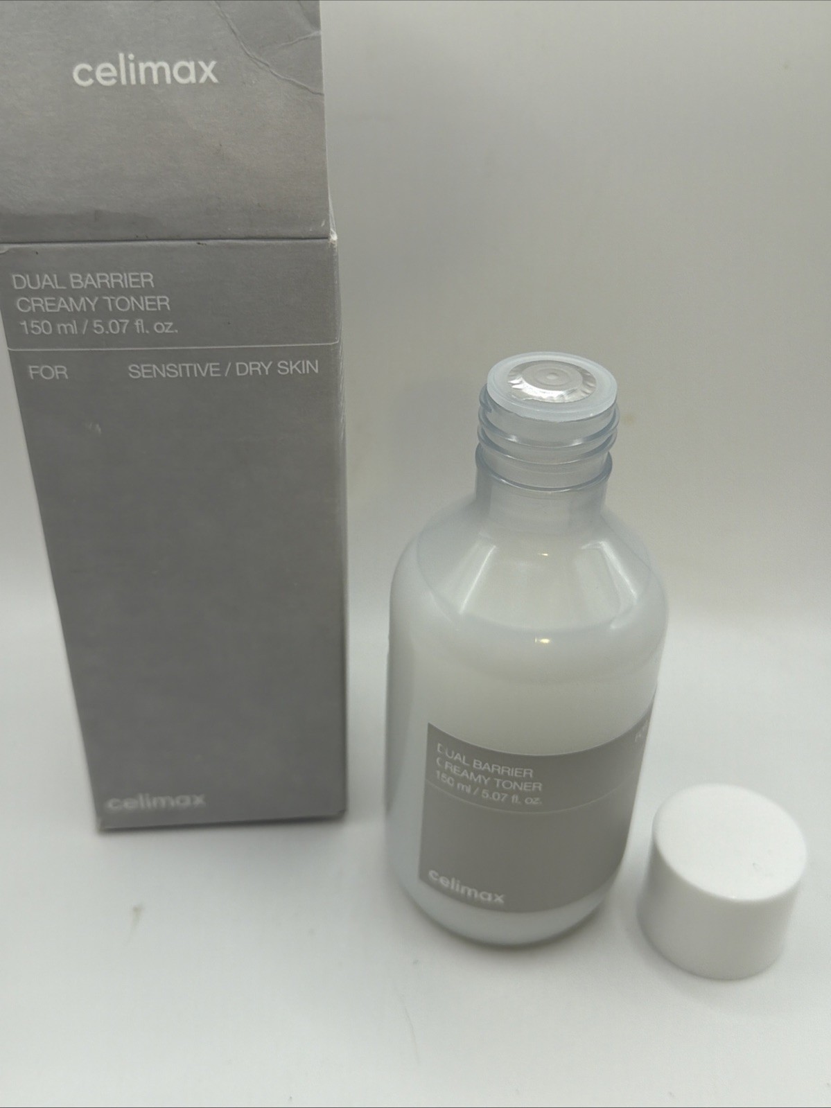 CELIMAX Dual Barrier Creamy Toner Sensitive/Dry Skin 5.07 fl oz 150 ml US SELLER