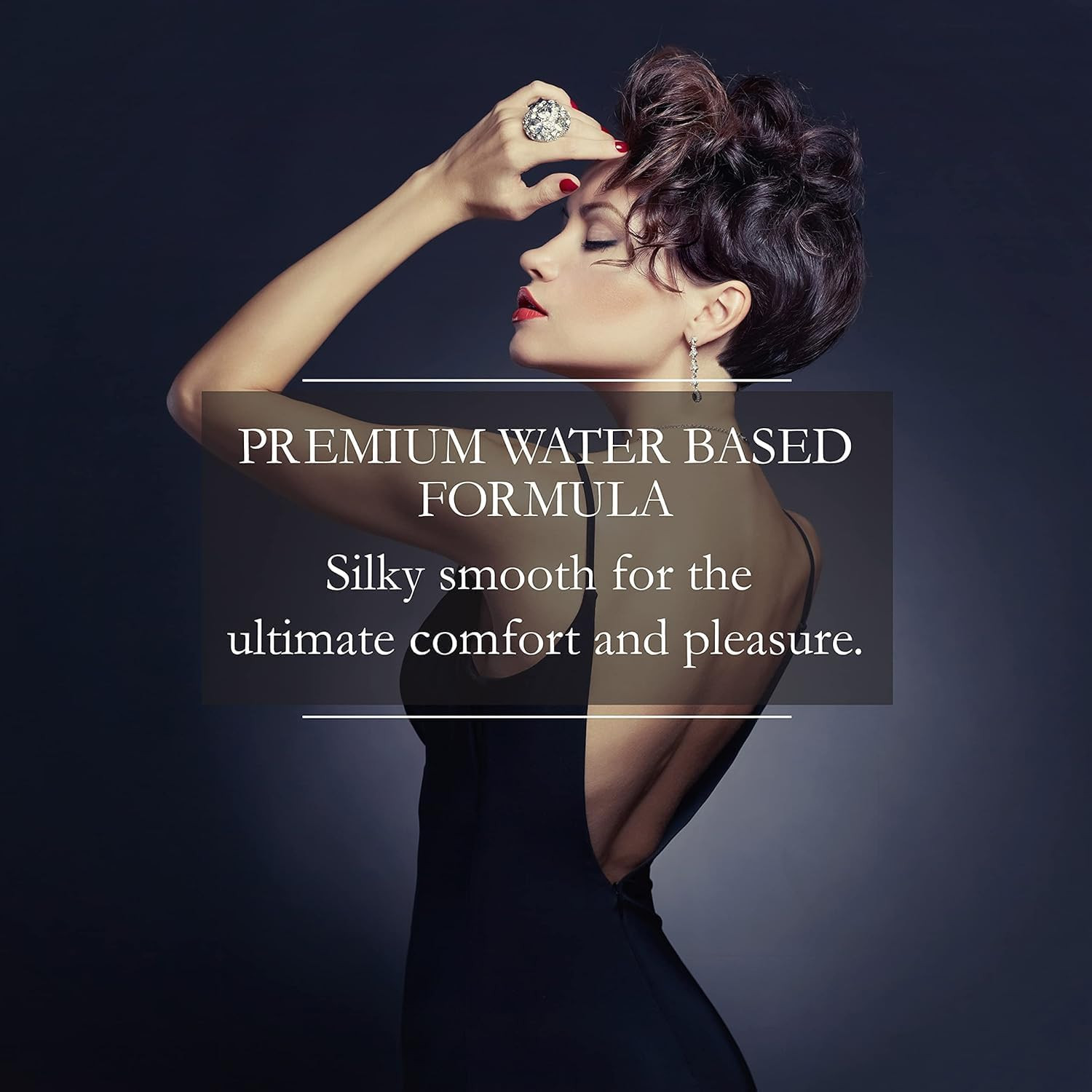 Water Based Luxury Personal Lubricant, Natural Feeling Lube for Women Men and Co