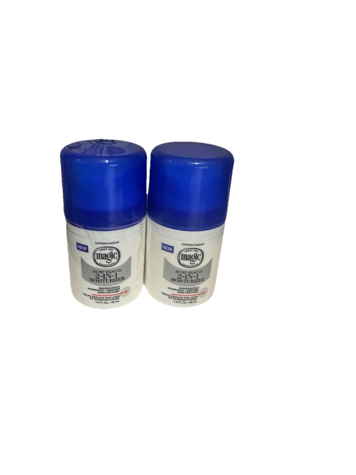 2x New MAGIC Soft Sheen Carson Bump Rescue 2-in-1 Moisturizer – 1.6 fl oz