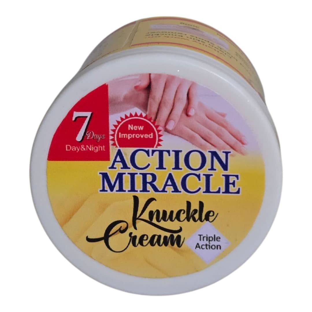 Action Miracle Knuckle Cream,3triple Action. Clean & Clear X 1 👌