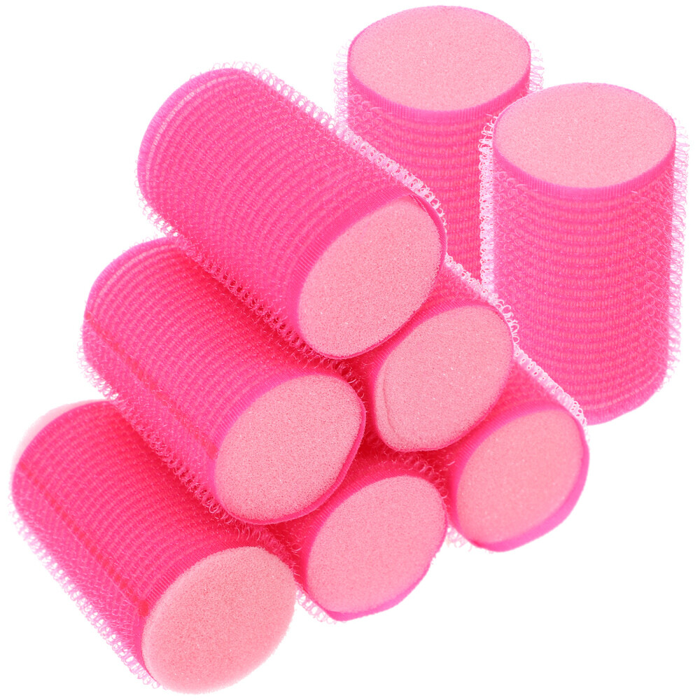 8pcs Sponge Hair Curler Self Adhesive Hair Styling Roller Hair Curlers Tools