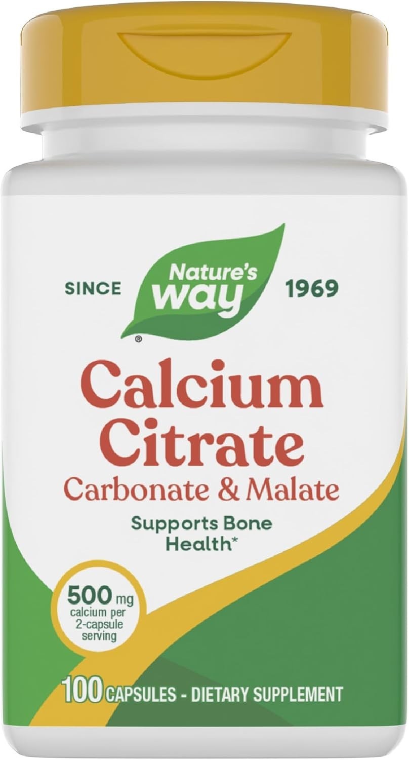 Comprehensive Bone Health Supplement – Calcium Blend 500mg | 100 Capsules