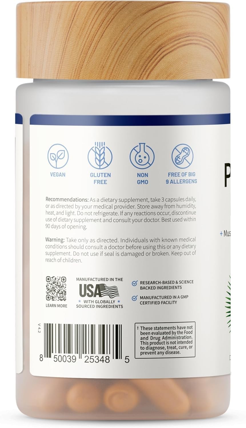 Snap Supplements Prostate Health Supplement w/Saw Palmetto for Men,DHT Blocker