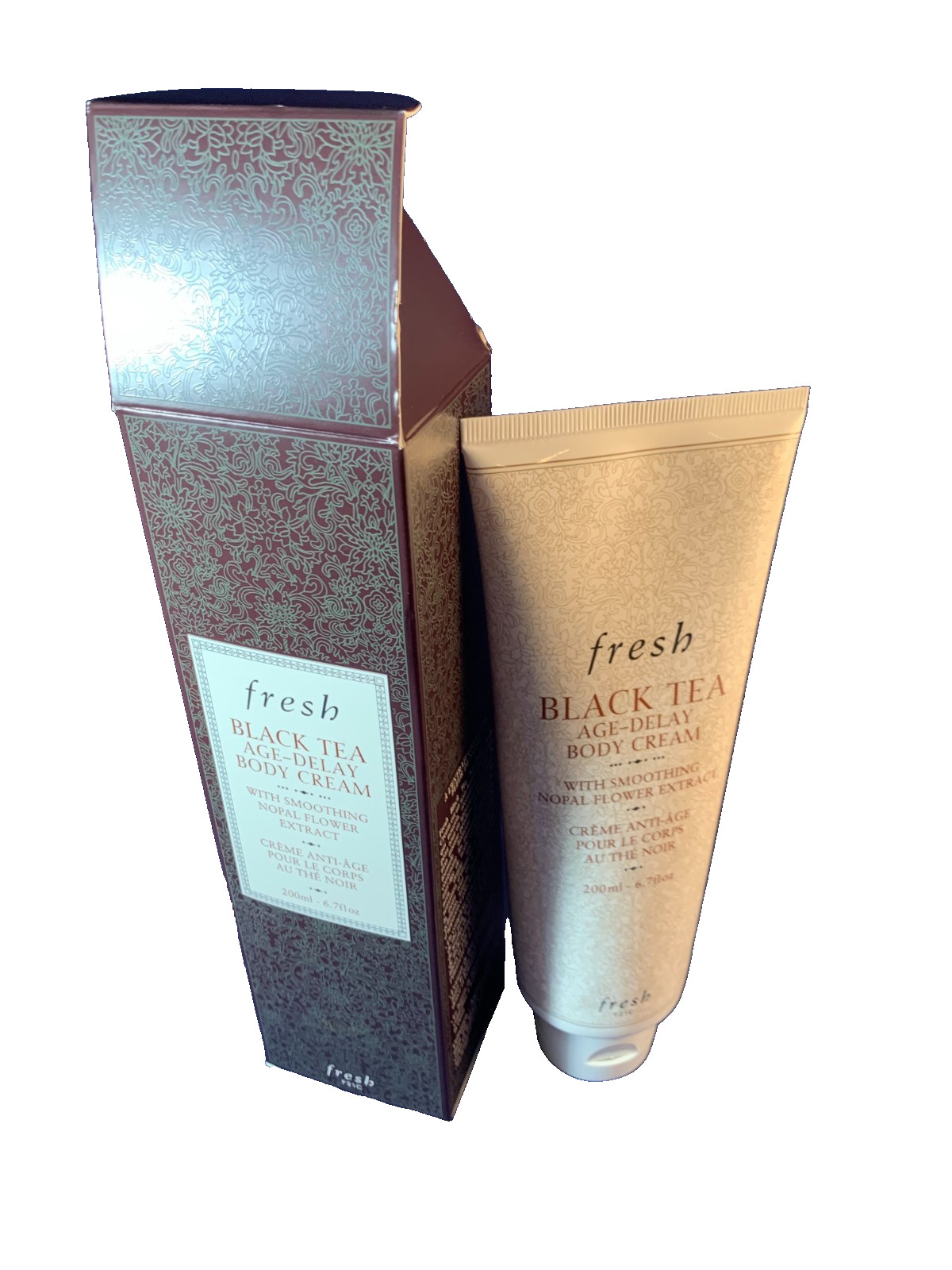Fresh Black Tea Age Delay Body Cream 6.7oz NEW IN BOX