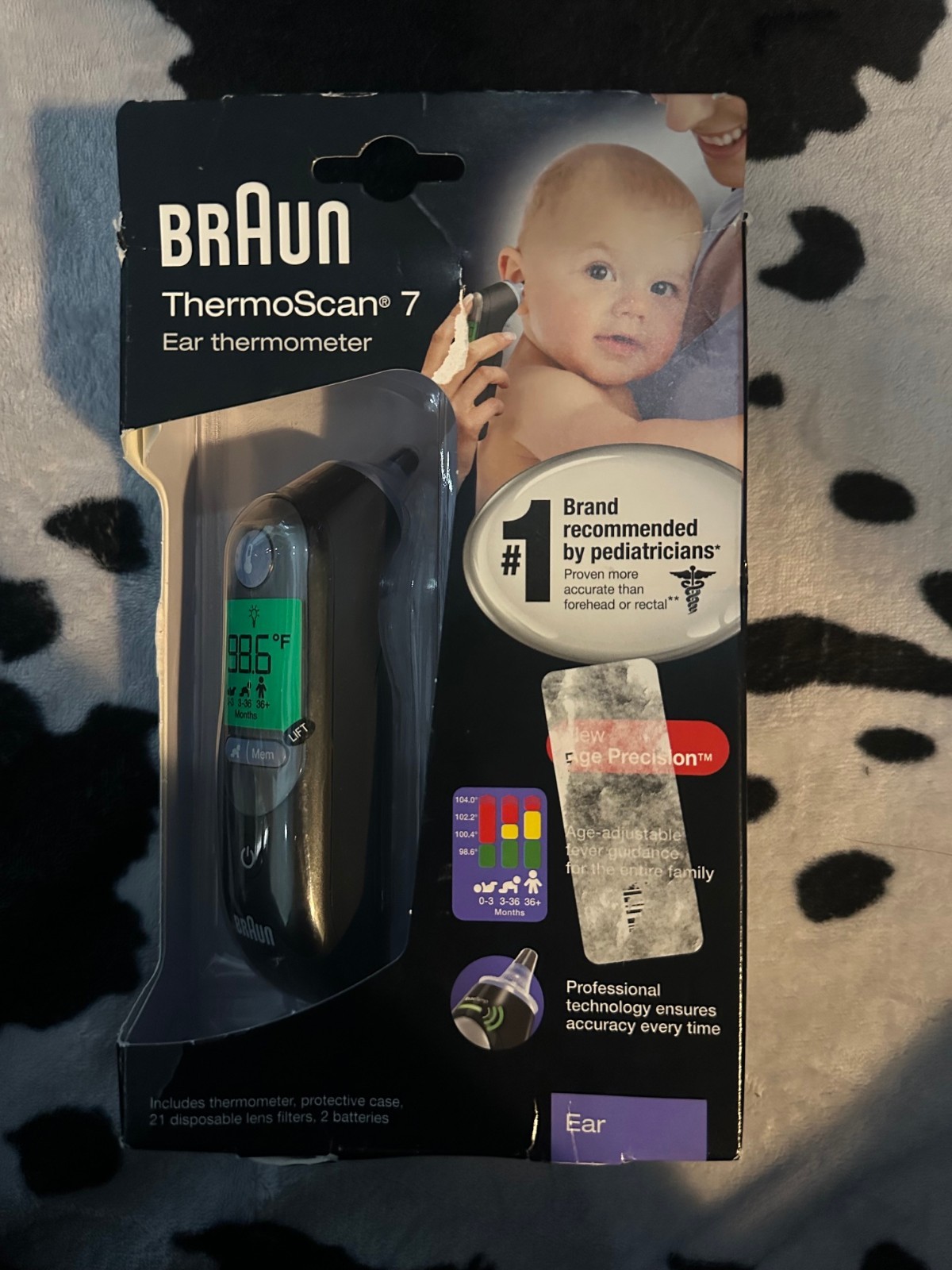 Braun ThermoScan 7 Ear Thermometer irt6520bus