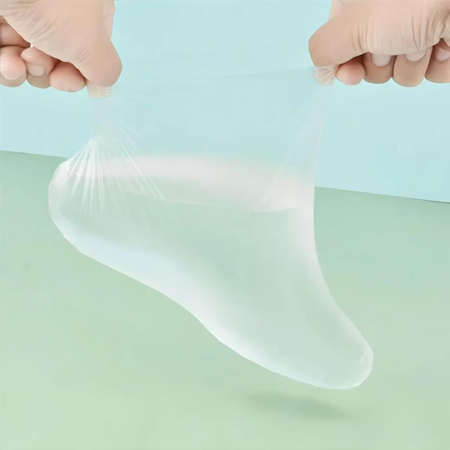 400-Pack Disposable Plastic Foot Covers for Feet – Leak-Proof Paraffin Wax Bath