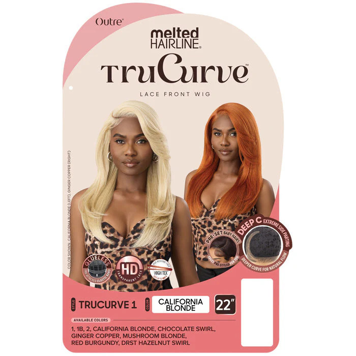Outre Melted Hairline Trucurve Glueless HD Deep C-Part Lace Wig – TRUCURVE 1