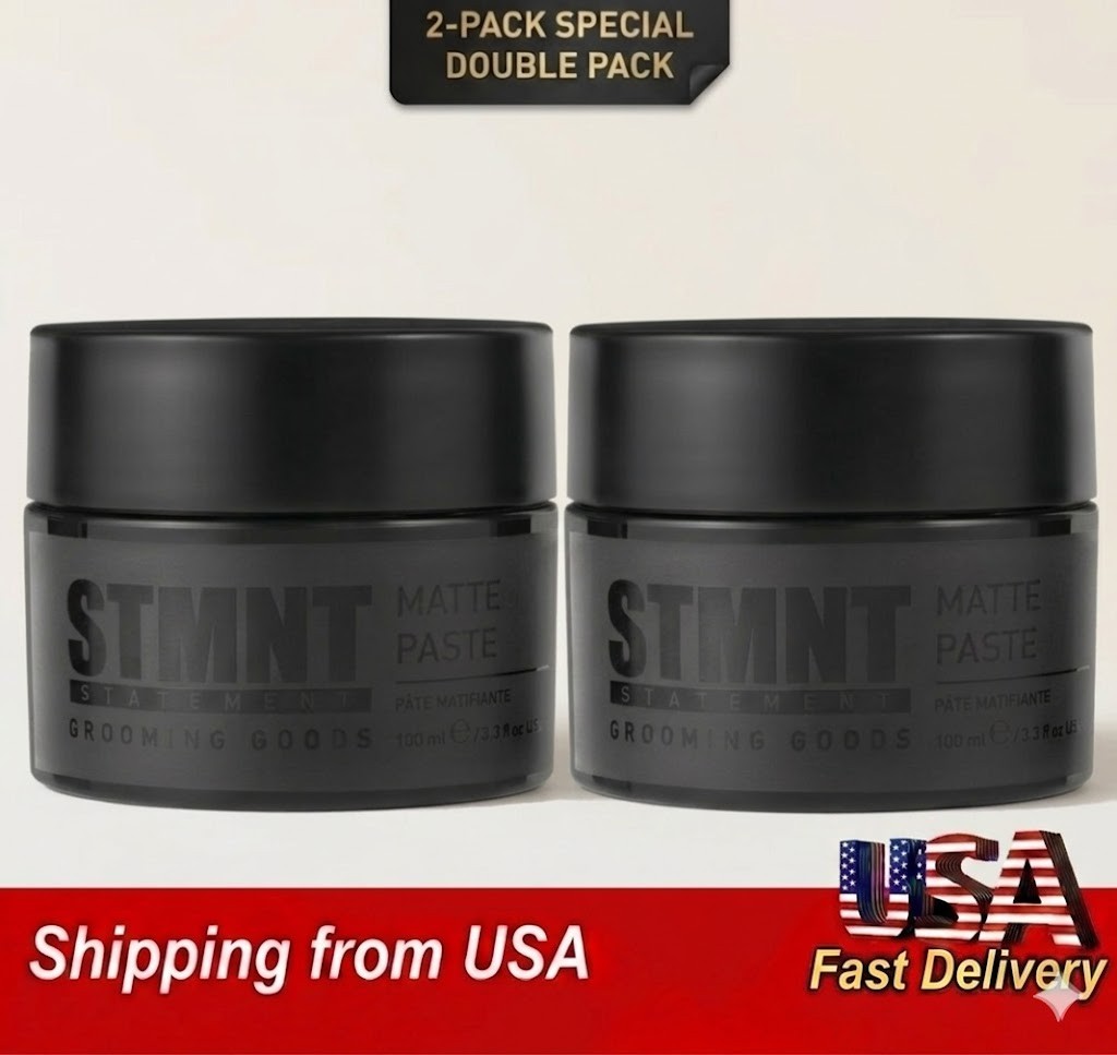 2 PACK – STMNT Grooming Goods Shine Paste 3.3 oz