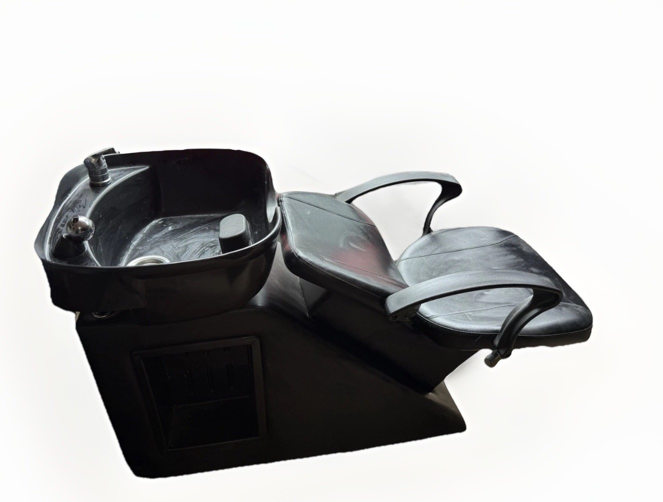 Polar Aurora Barber Backwash Unit Chair Plastic Shampoo Bowl Sink Beauty