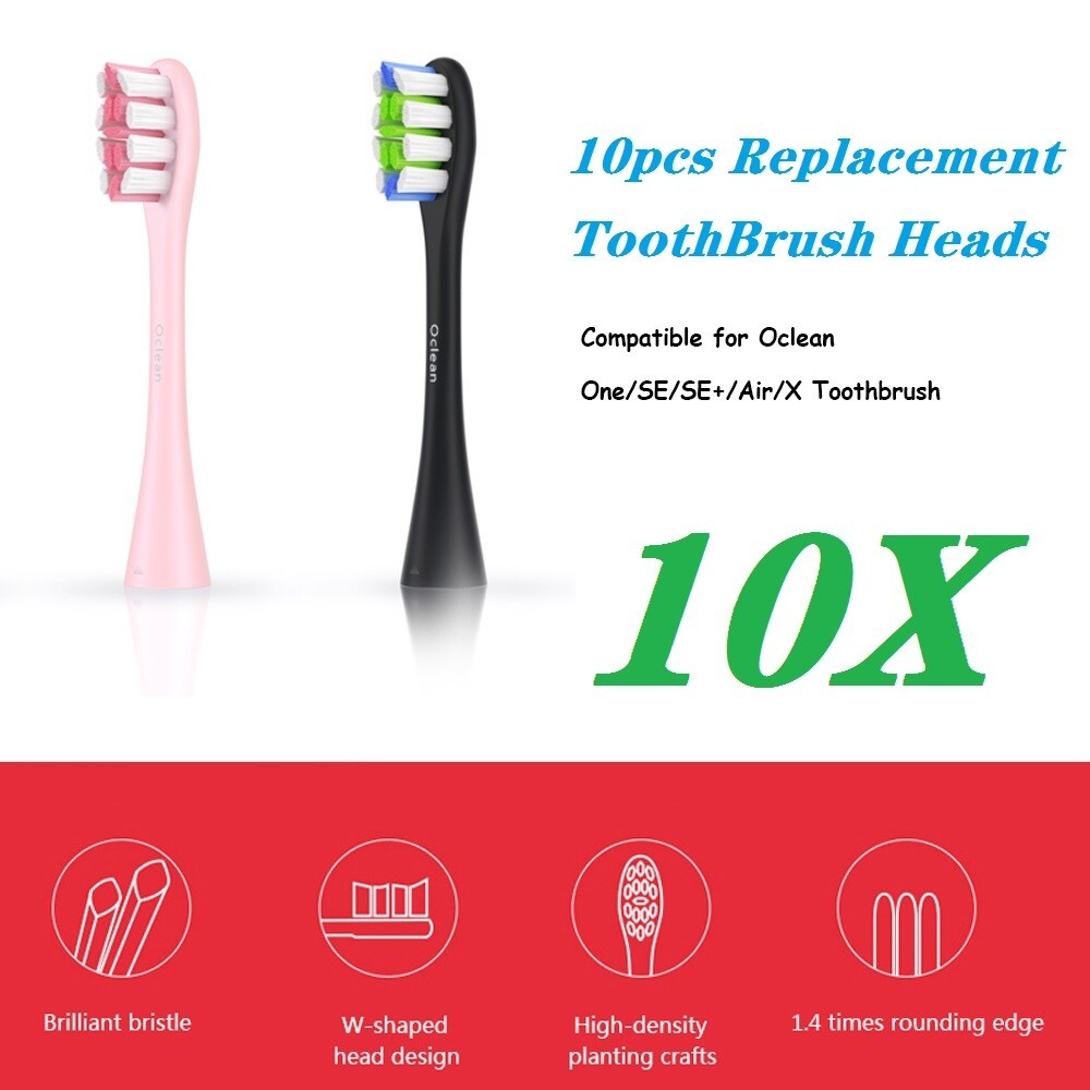 10PCS Replacement electric ToothBrush Heads for Oclean One SE SE+ Air X 99 X Pro