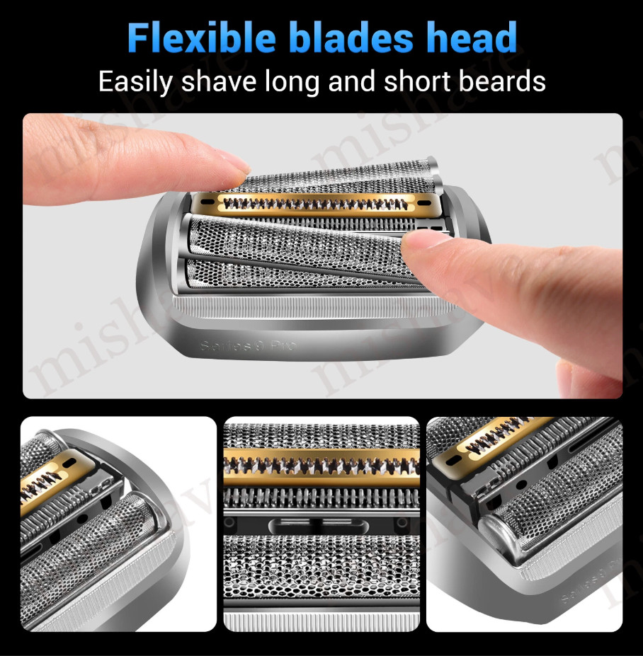 Series 9 Pro 94M Electric Replacement Shaver Head Compatible Series 9 Pro 2-PACK
