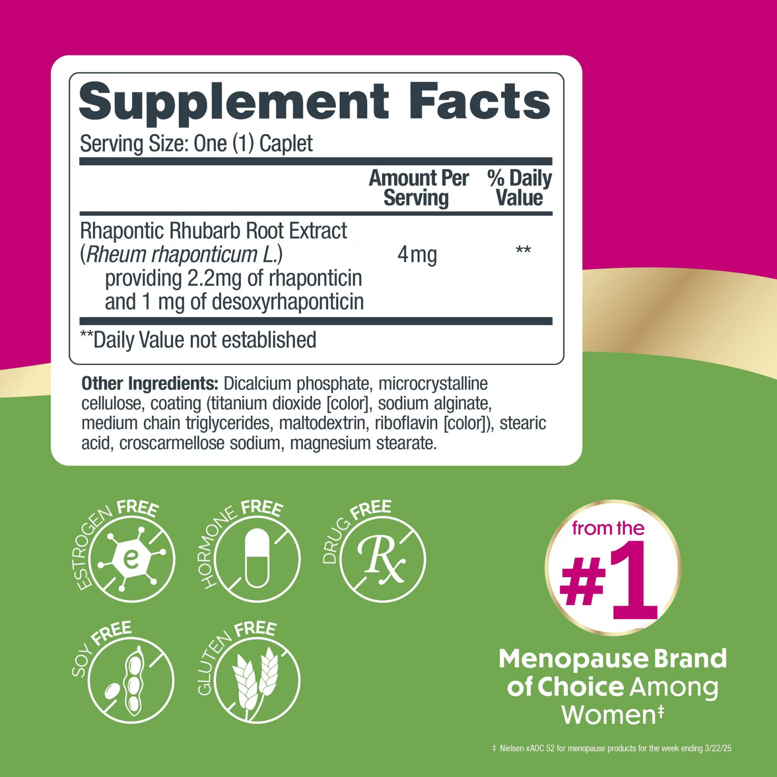 Estroven Complete Multi-Symptom Menopause Relief Caplets 84 ct.