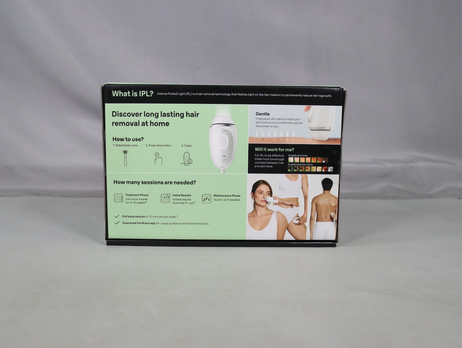 Braun Silk- Expert Mini IPL Hair Removal Laser Device PL1103 – Brand New