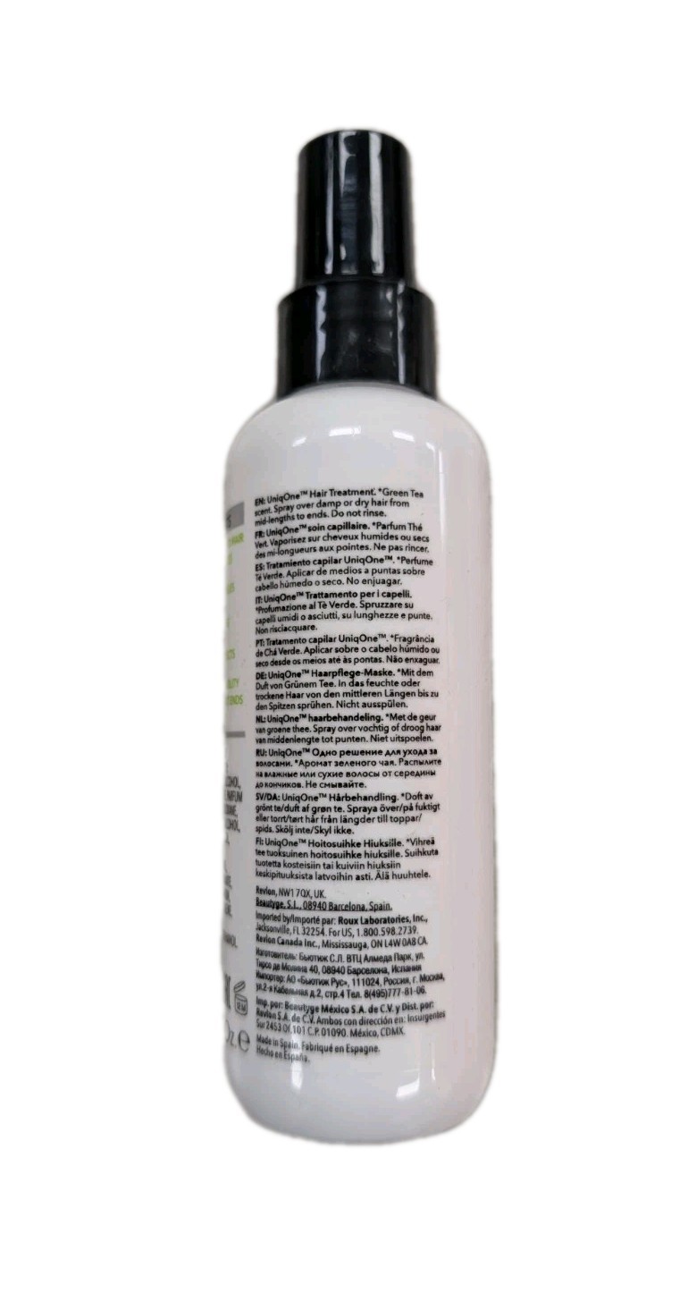 Revlon Professional UniqOne Green Tea Fragrance Hair Treatment All-In-One,5.1 oz
