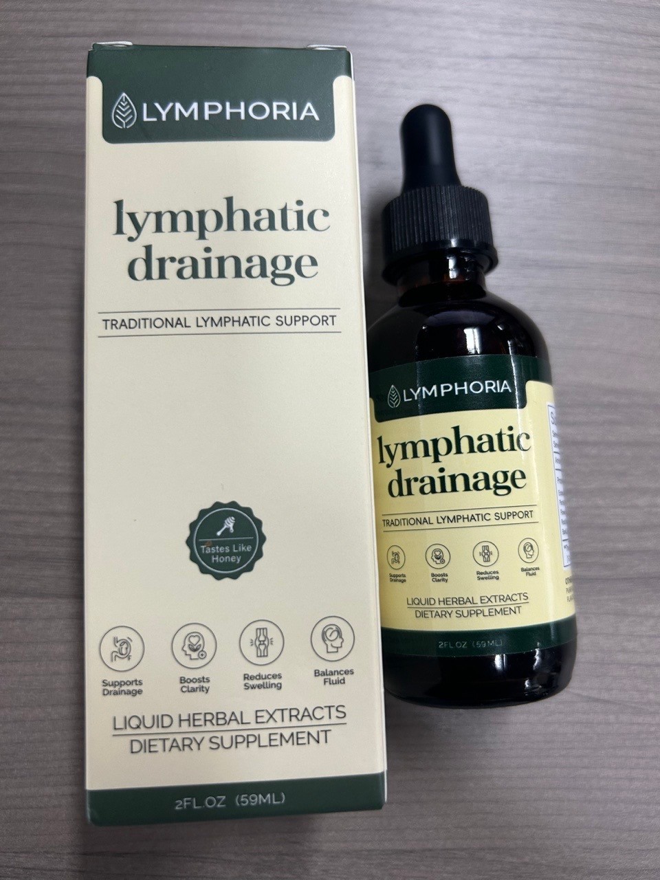 ‘Lymphatic Drainage Drops,Lymphoria,for Detox Bloat Relief & Immune Support 59ml
