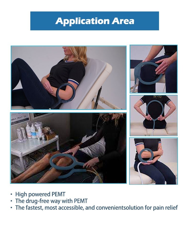 Protable PMST Loop EMTT PEMF Machine Magnetic Physio Therapy Massage Pain Relief