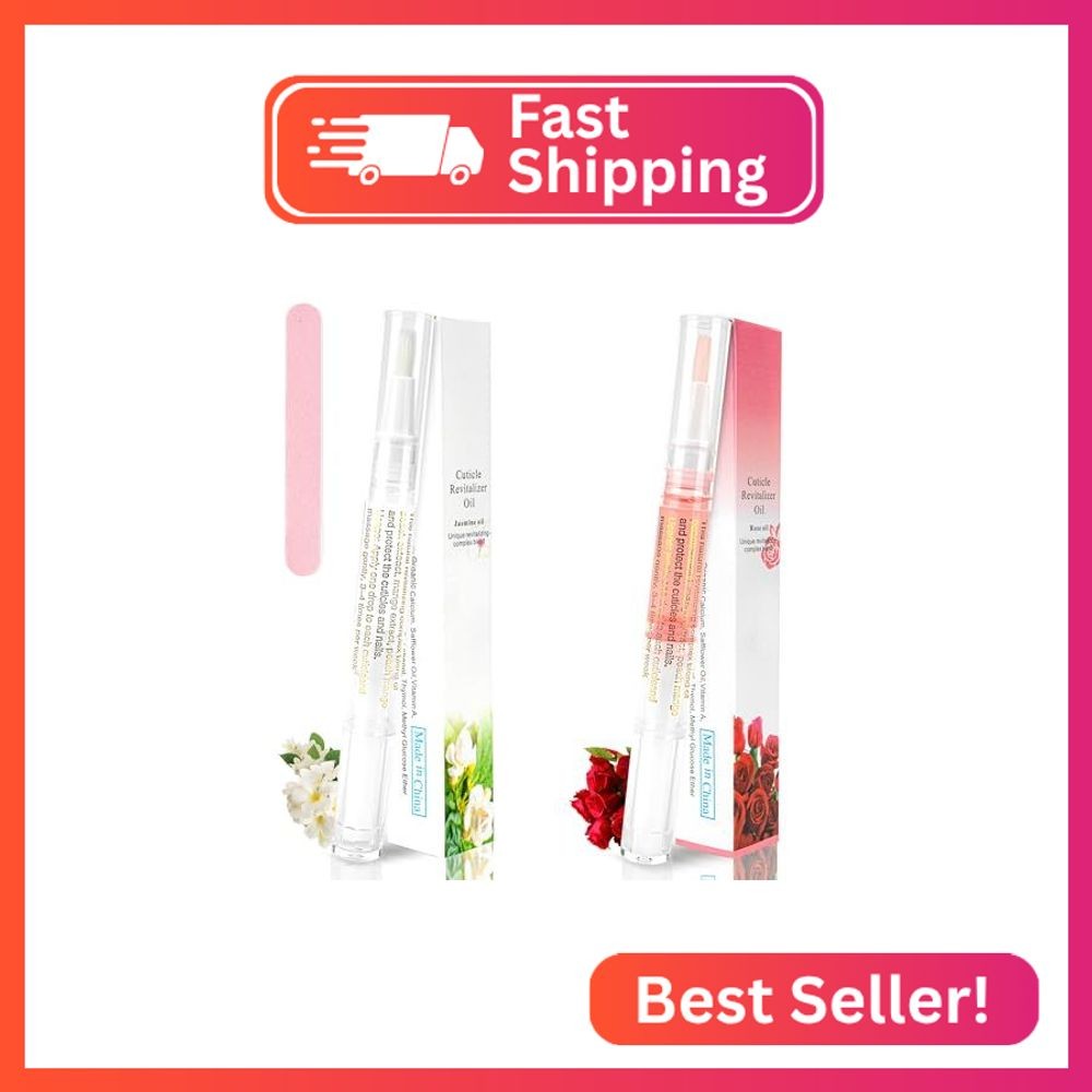 Foncomy 2PCS Cuticle Oil Pen for Nails,Nail Oil Pen for Nail Care,Cuticle Oil fo