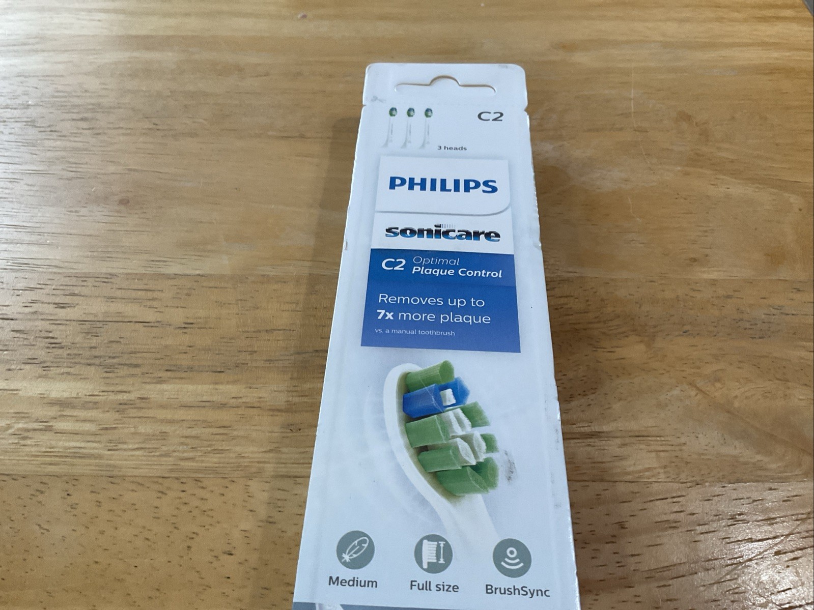 Philips Sonicare C2 Pack of 3 Simply Clean Replacement Brush Heads