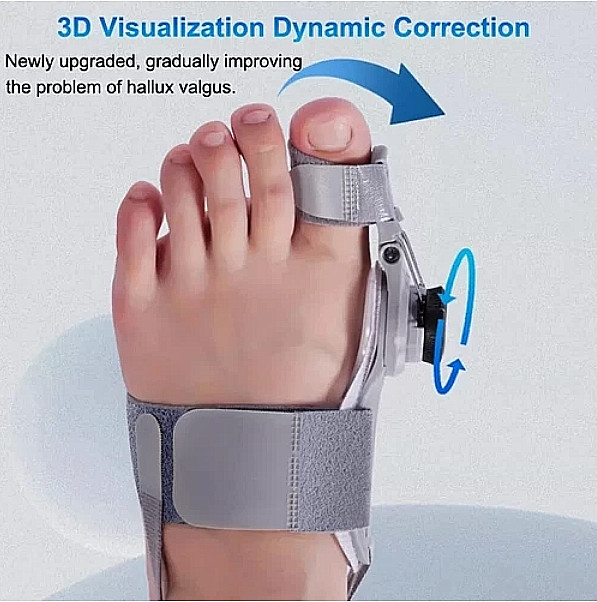 Bunion Fix Toe Valgus Corrector Adjustable Orthosis Men Women Splints