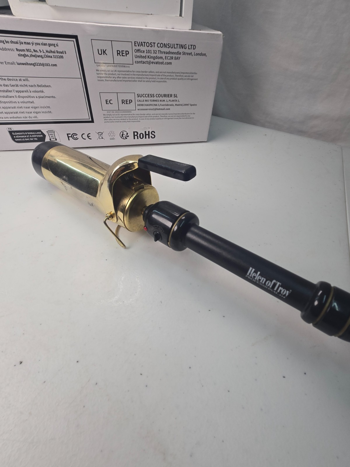 Helen of Troy Professional 24K Gold Curling Iron 2″