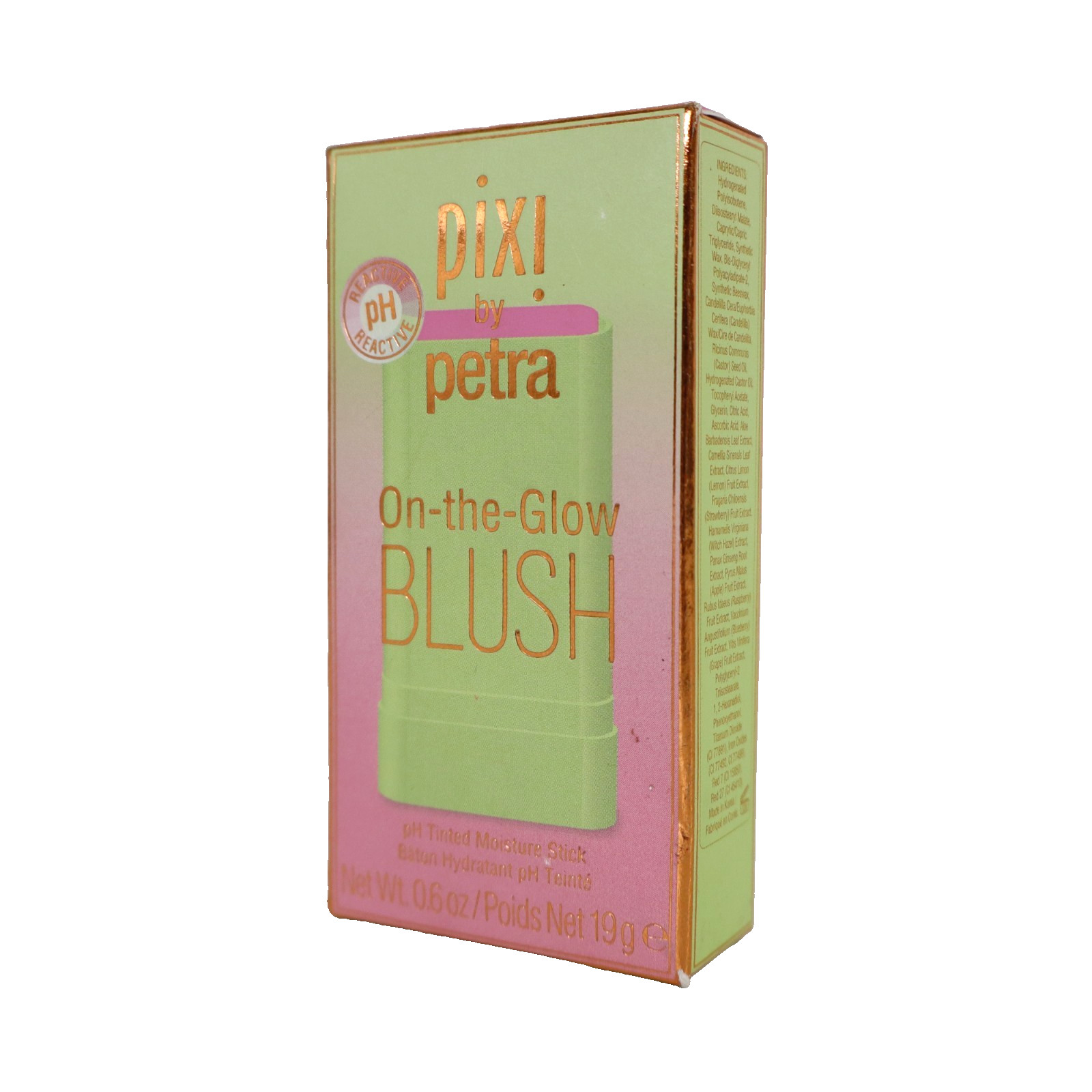 Pixi by Petra On-the-Glow Blush pH Tinted Moisture Stick 0.6 oz, Cheektone