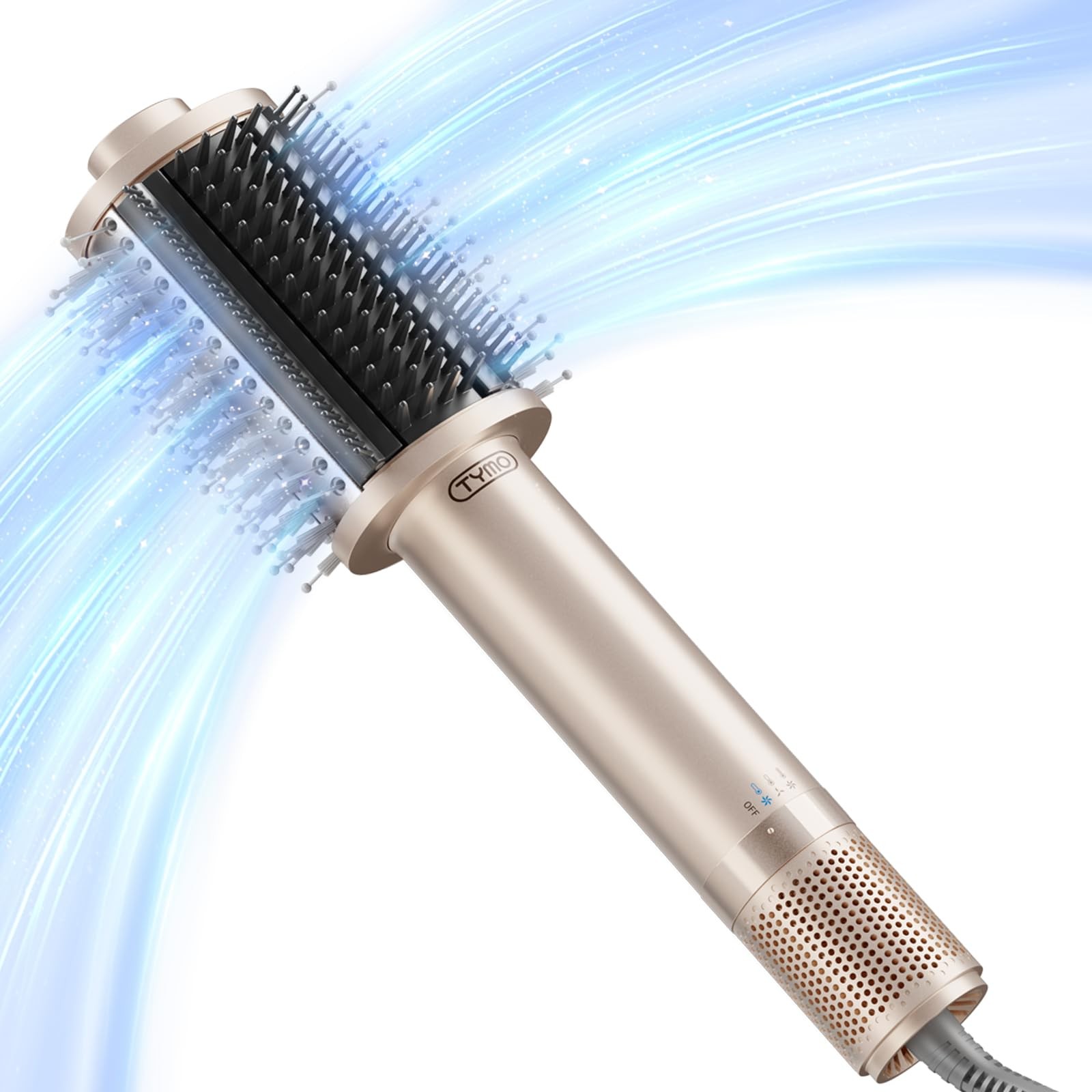 Tymo 4.0 Hair Blow – 3X Faster Drying 5-In-1 Ionic Hair Adds Shine