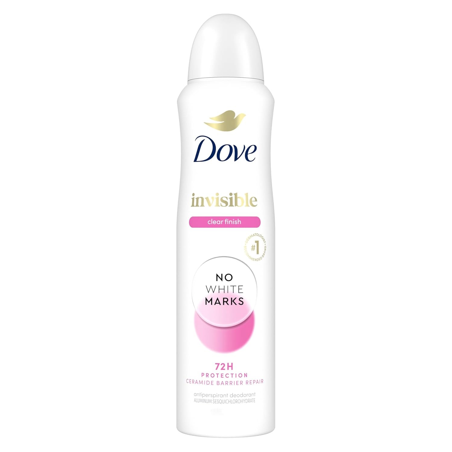 Dove Advanced Care Clear Finish Antiperspirant Dry Spray Deodorant 72H 3.8oz