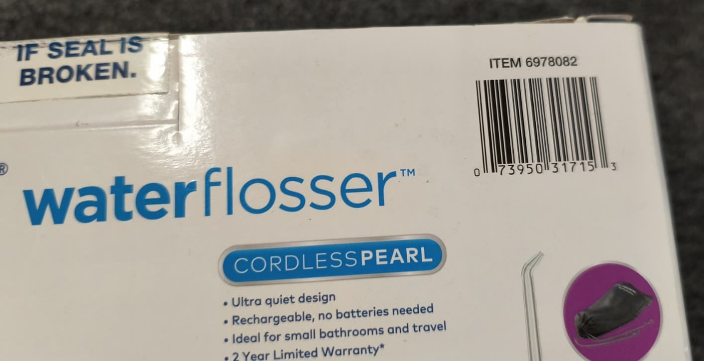 Waterpik Ultra Plus and Cordless Pearl Water Flosser Combo Pack – NEW , P2