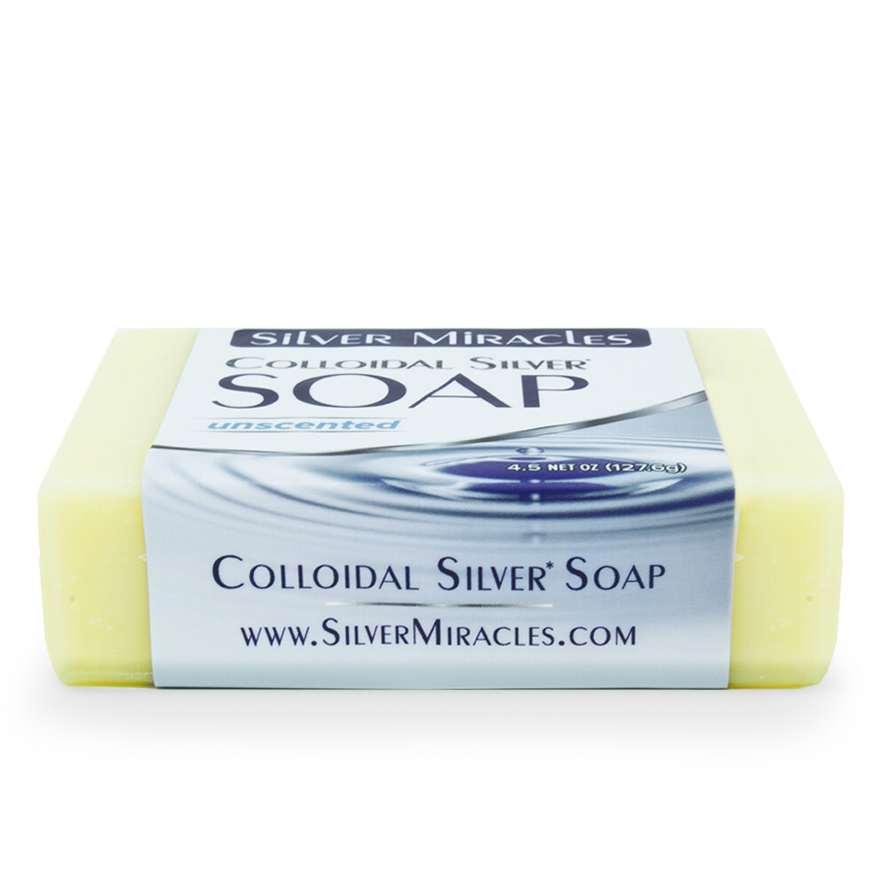 Colloidal Silver Soap by Silver Miracles MANUFACTURER DIRECT