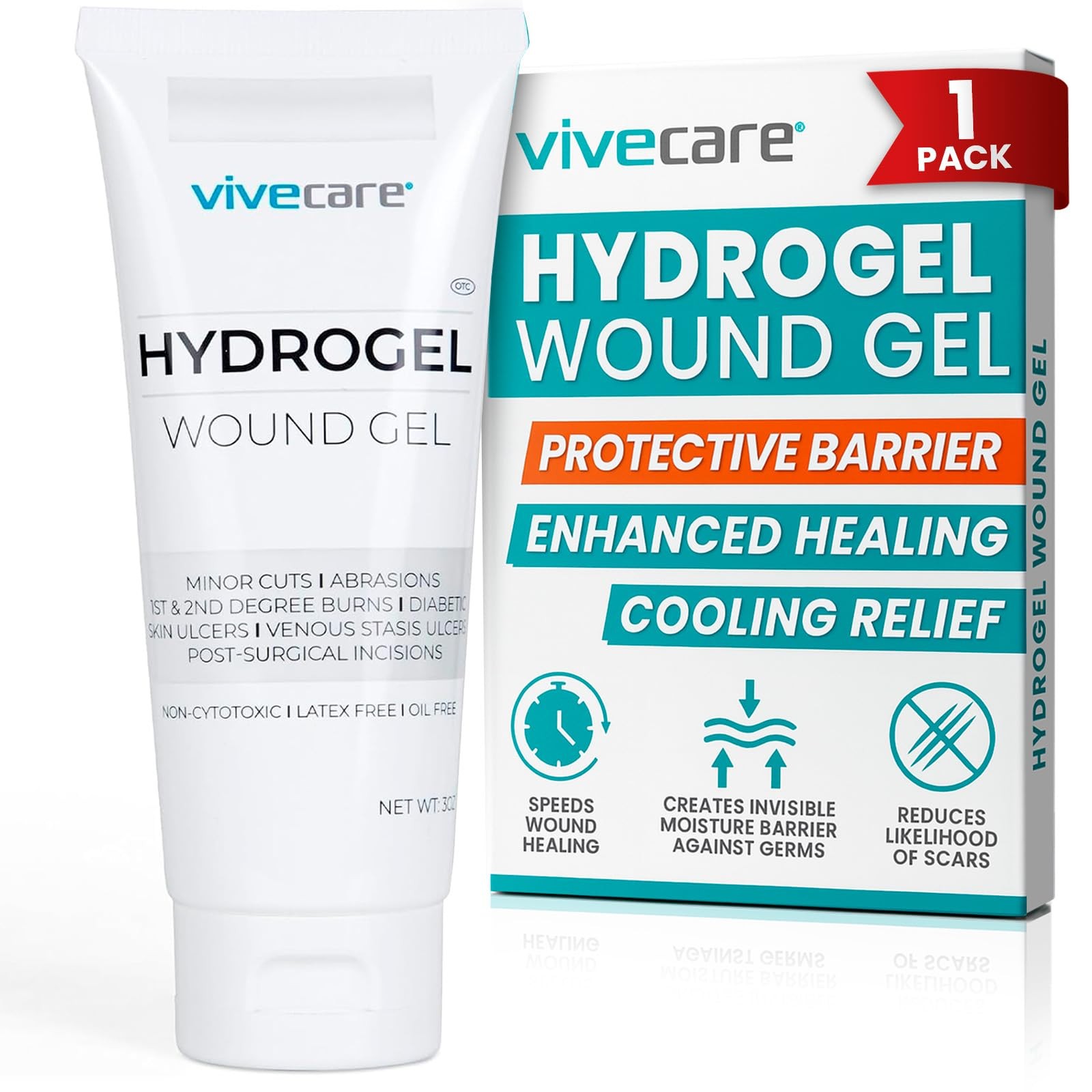 ViveCare Hydrogel: The Ultimate Ouchie Eraser for Cuts, Burns, and Boo-Boos