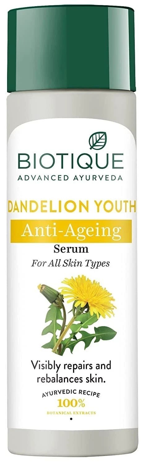 Biotique Dandelion Youth Serum For All Skin Types 190ml