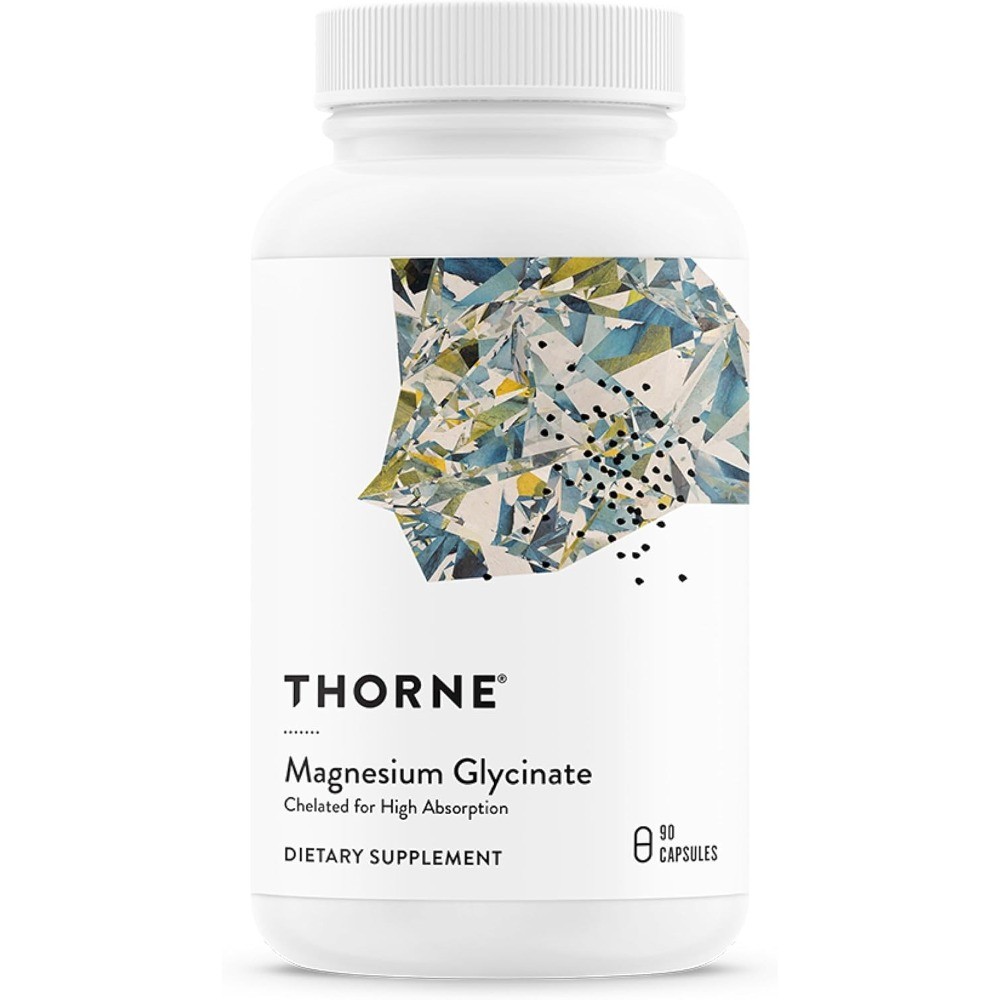 THORNE Magnesium Glycinate supplement Supports Restful Sleep,Muscle Relaxation