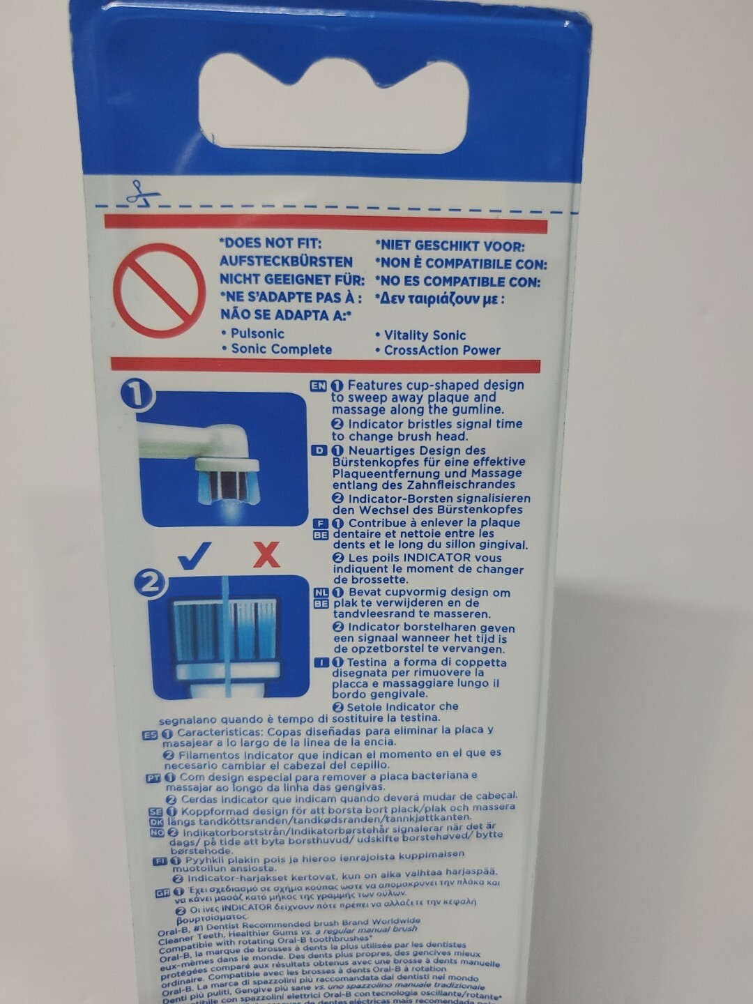 ORAL-B PRECISION CLEAN 8 + 2 EXTRA Replacement Brush Heads