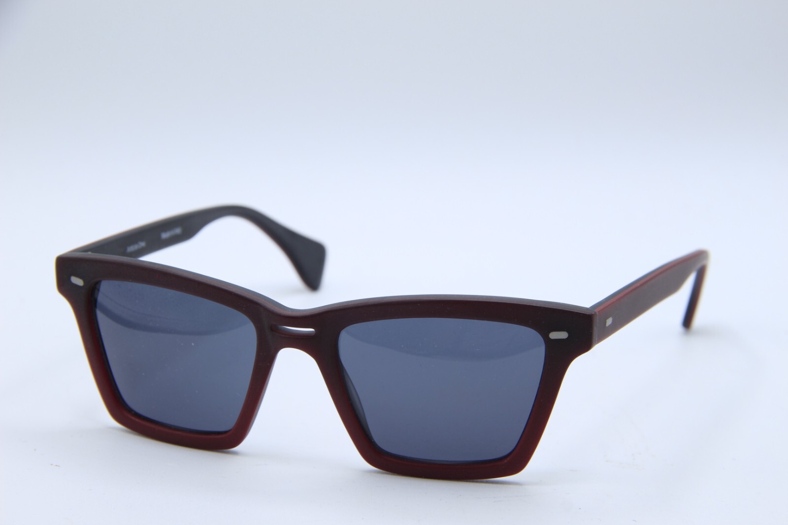 NEW ARTICLE ONE MOZAMBIQUE 09 BURGUNDY BLACK AUTHENTIC SUNGLASSES 50-19