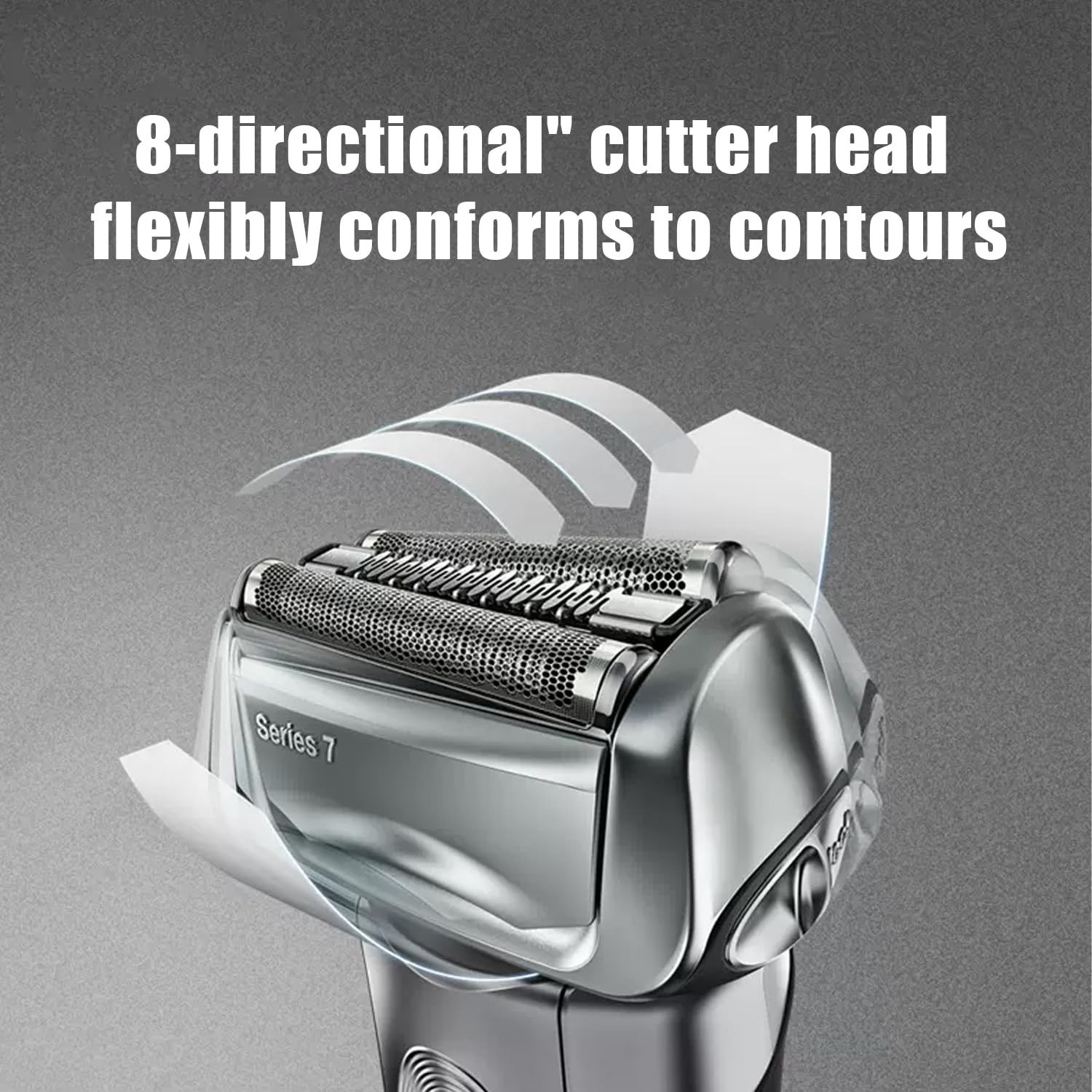 2 Pack Replacement Electric Foil Shaver Blades for Braun Series 7 790cc 760cc 75