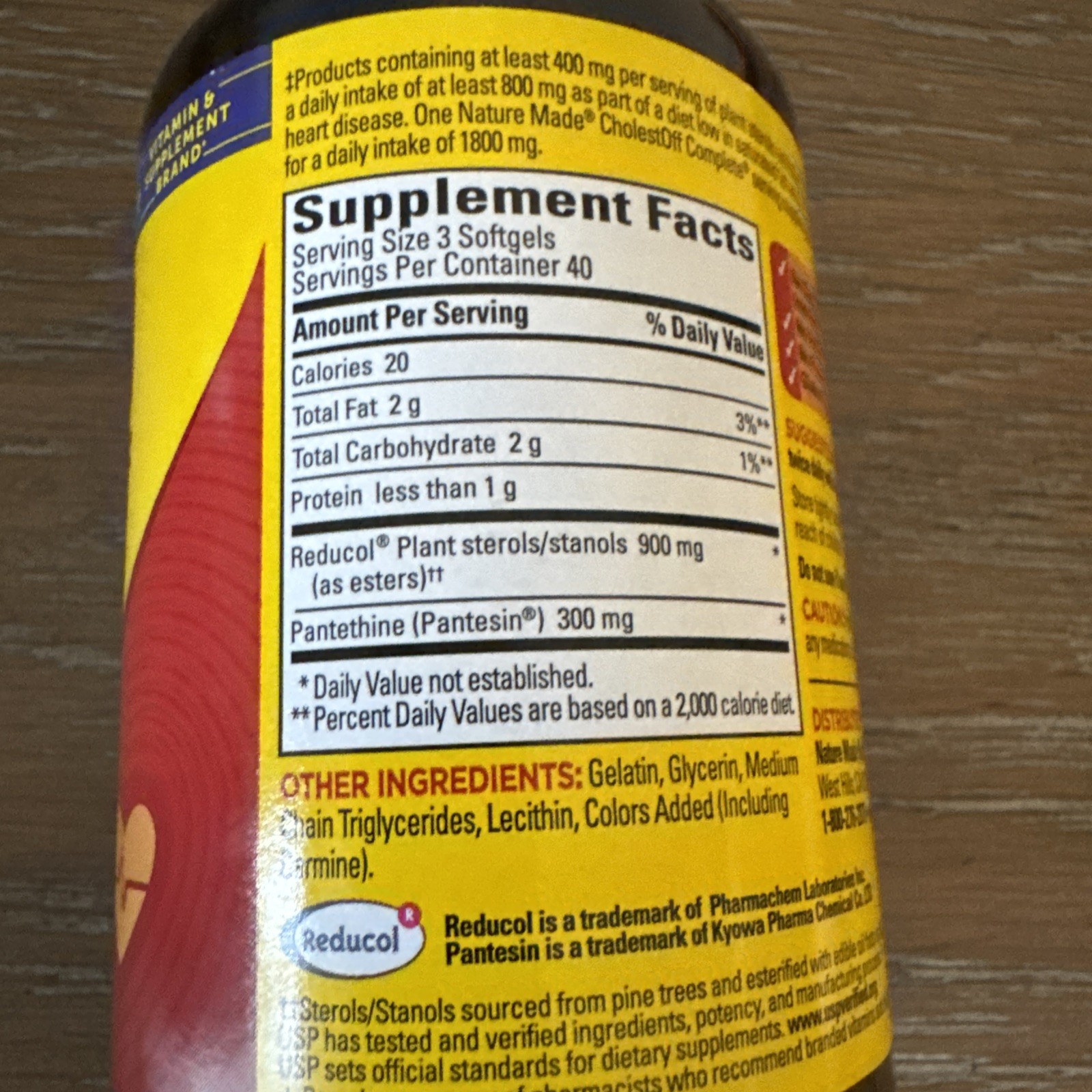 Nature Made CholestOff Complete 120 Soft Gels