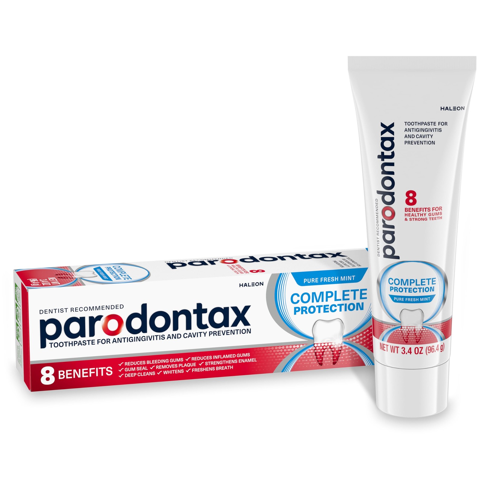 Parodontax Complete Protection Toothpaste for Bleeding Gums, Gingivitis Treatmen