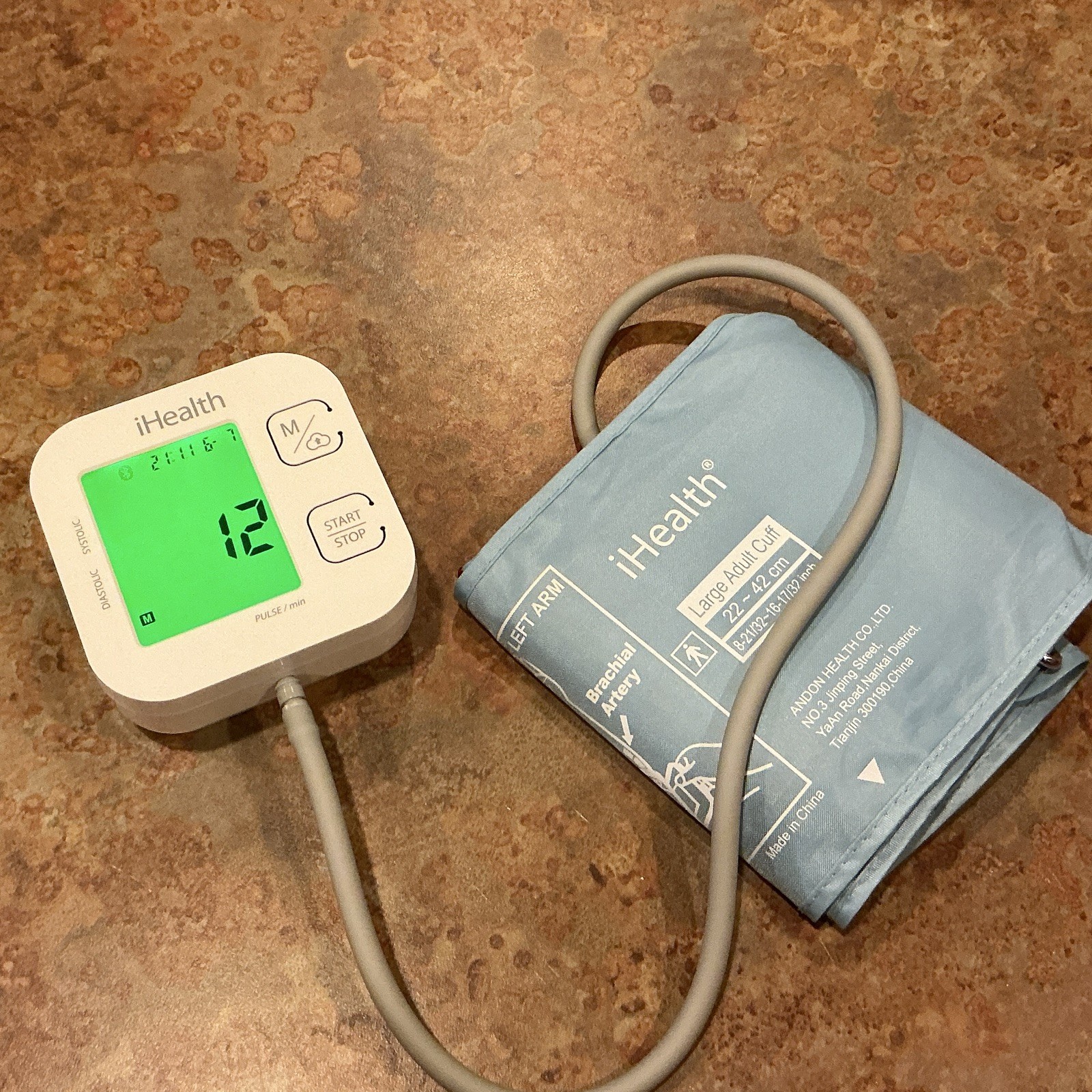 iHealth KN-550BT Wireless Bluetooth Upper Arm BP Monitor w/ Cuff