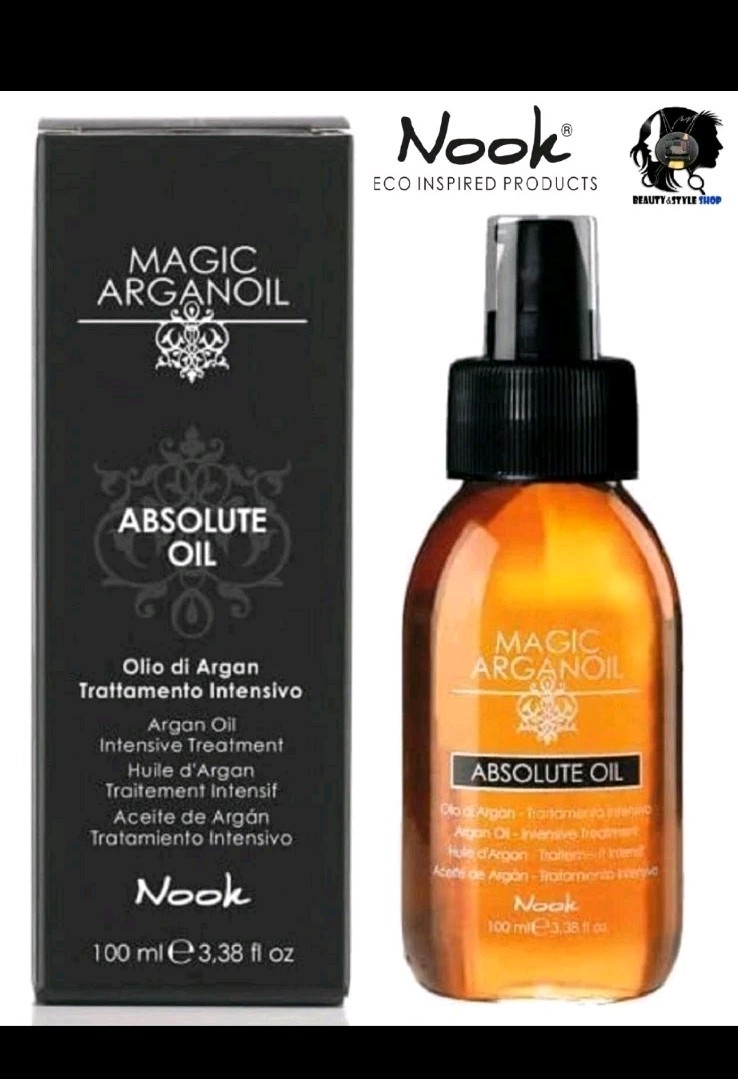 NOOK MAGIC ARGANOIL SECRET ABSOLUTE OIL 100ML OLIO ARGAN CAPELLI SECCHI OPACHI