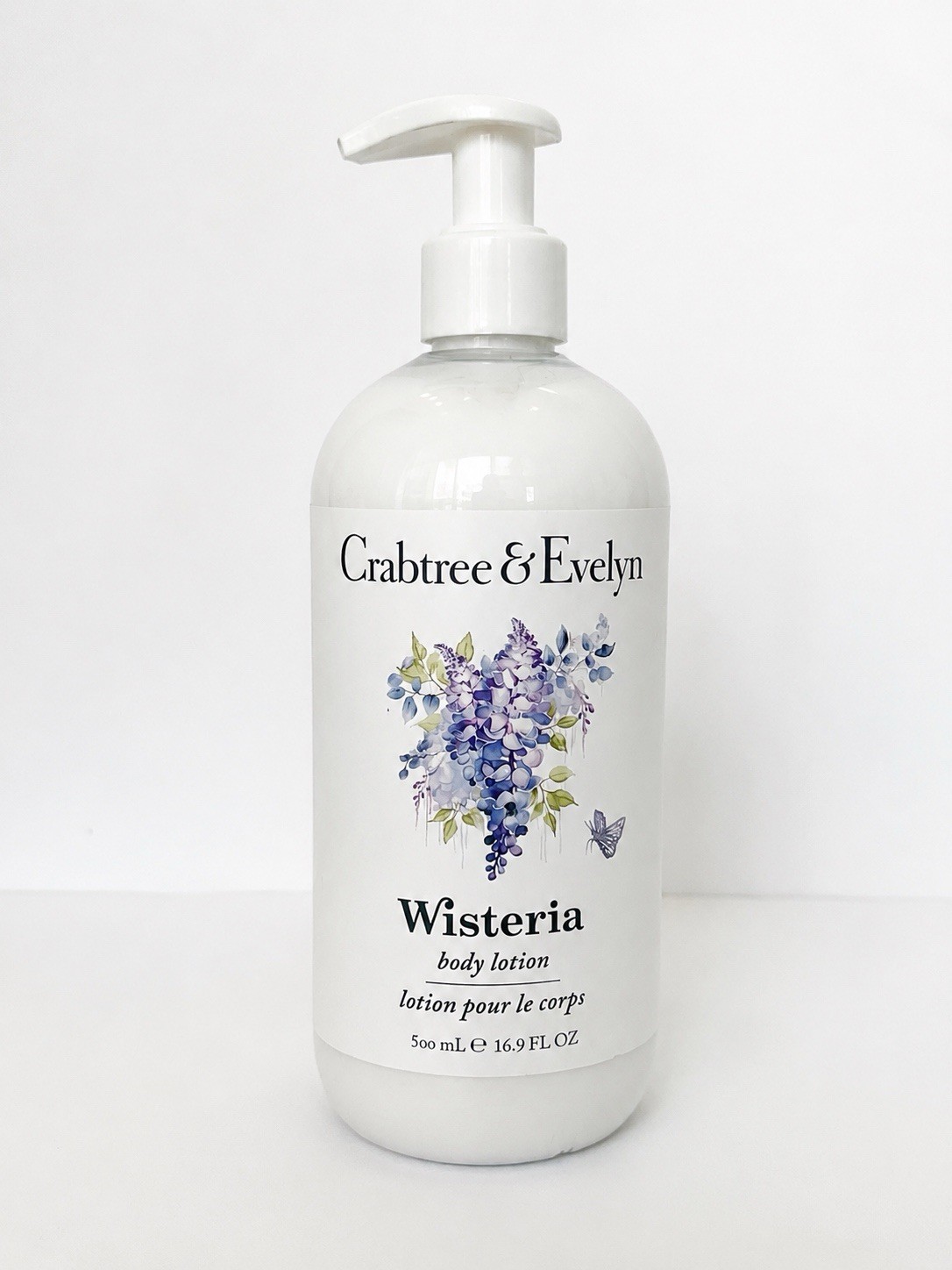Crabtree & Evelyn Wisteria Body Lotion 16.9 oz 500mL New Discontinued Rare