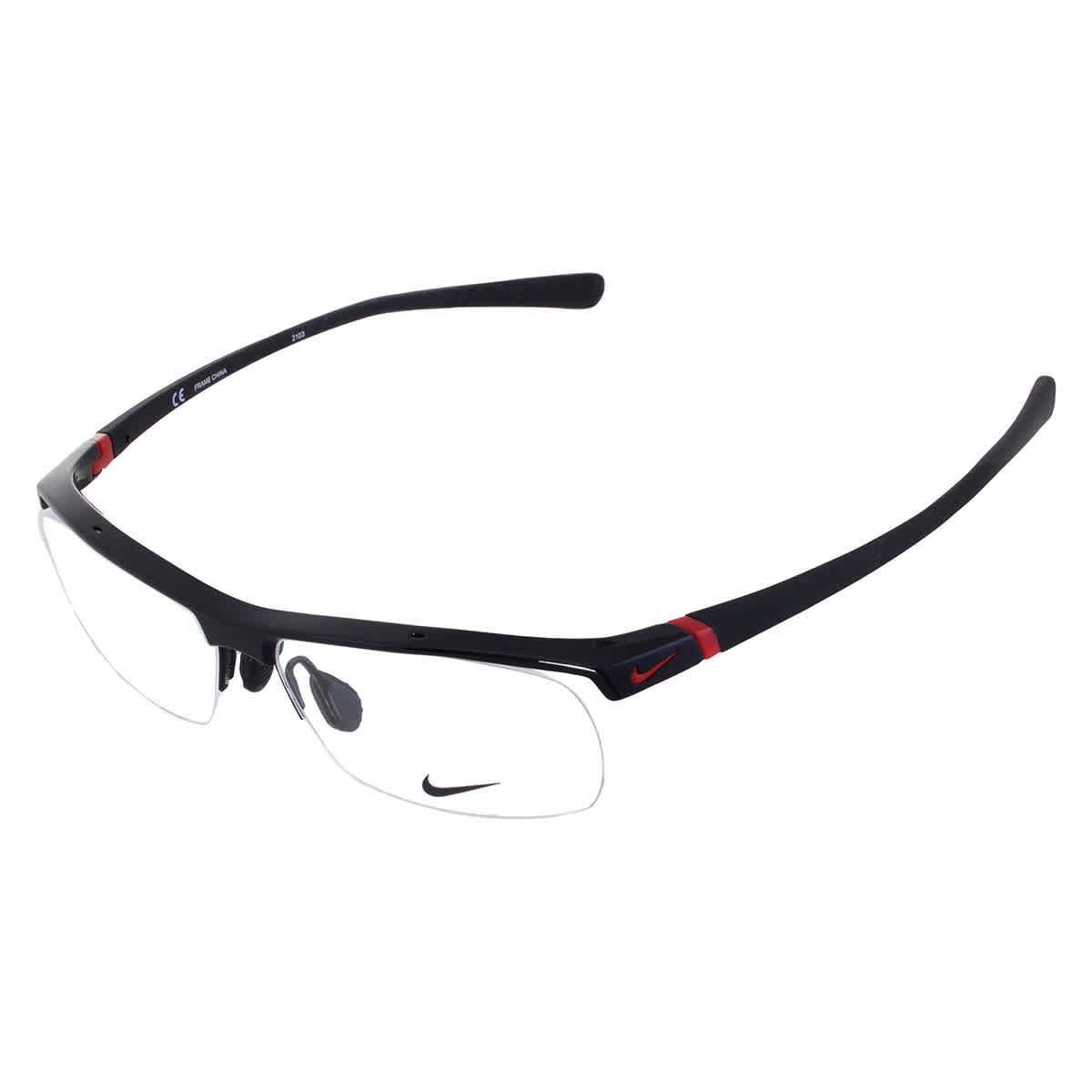 Nike Demo Rectangular Men’s Eyeglasses NIKE 7071/2 002 57 NIKE 7071/2 002 57