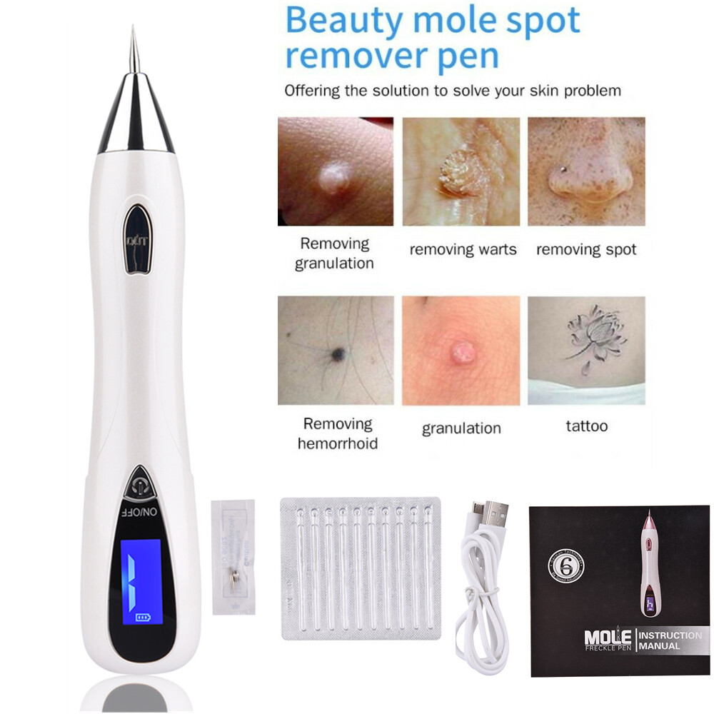 Electri Laser Skin Tag Freckle Wart Dot Mole Remove Pen Dark Spot Tattoo Removal