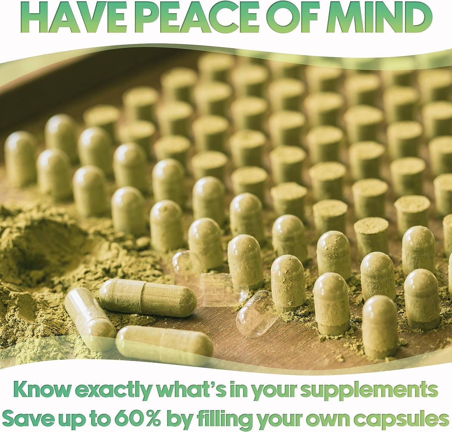 Size 3 Empty Vegan Capsules, 100 Count, Clear – DIY Veggie Pill Filling