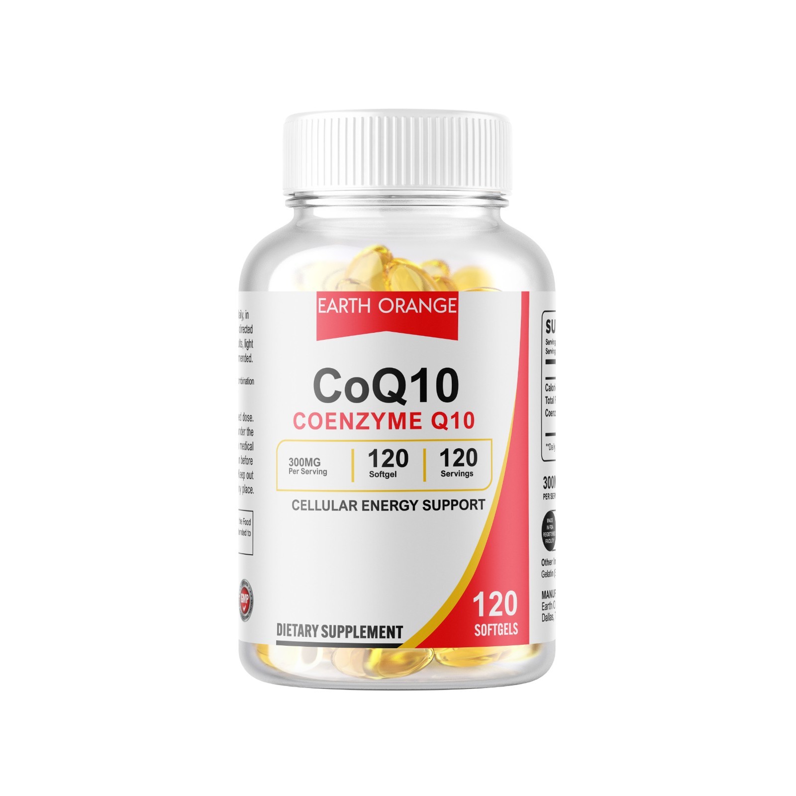 (2 Pack)CoQ 10 CoEnzyme Q-10 300mg Support Heart Health High Potency 240 Capsule
