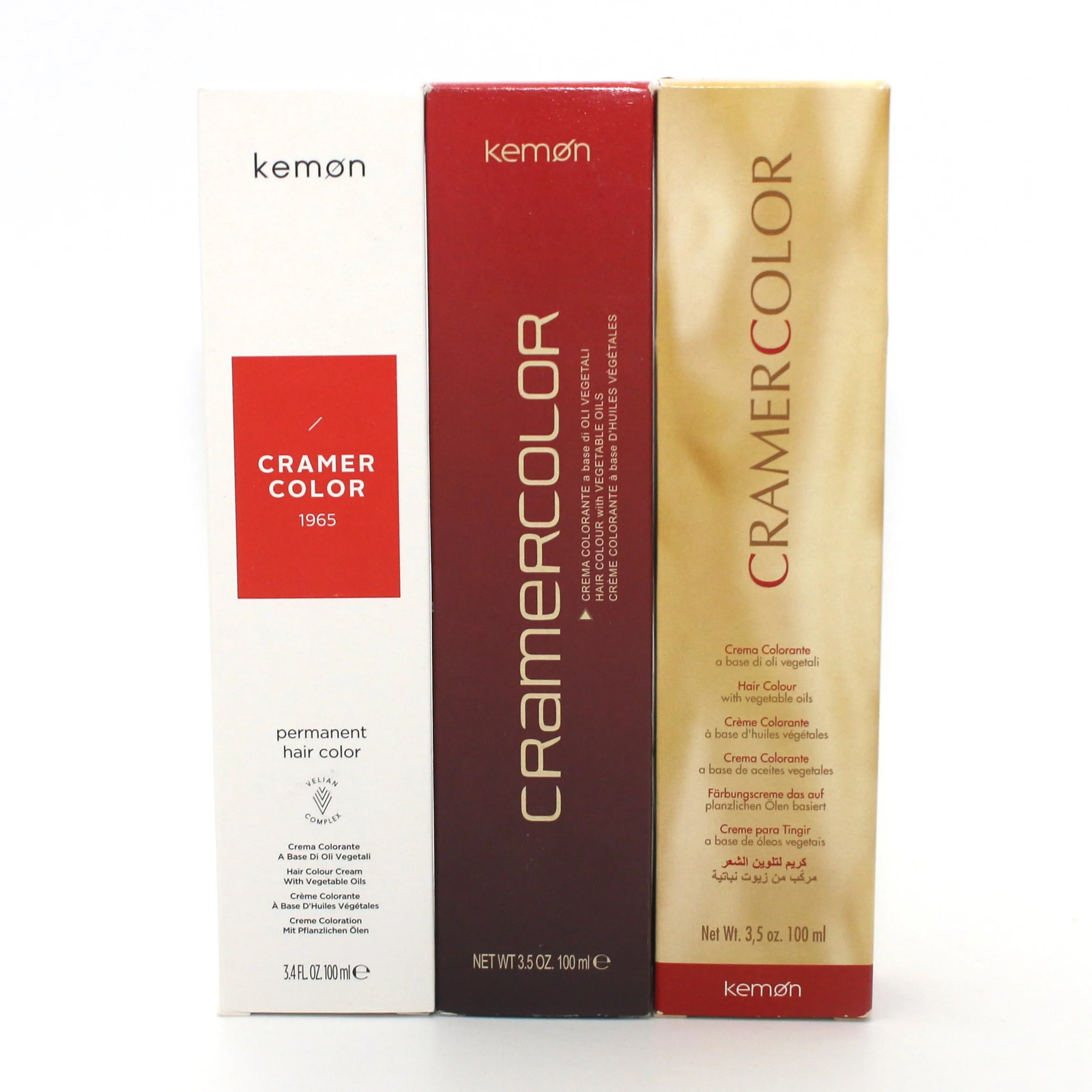 Kemon Cramer Color Permanent Hair Color 3.4 oz