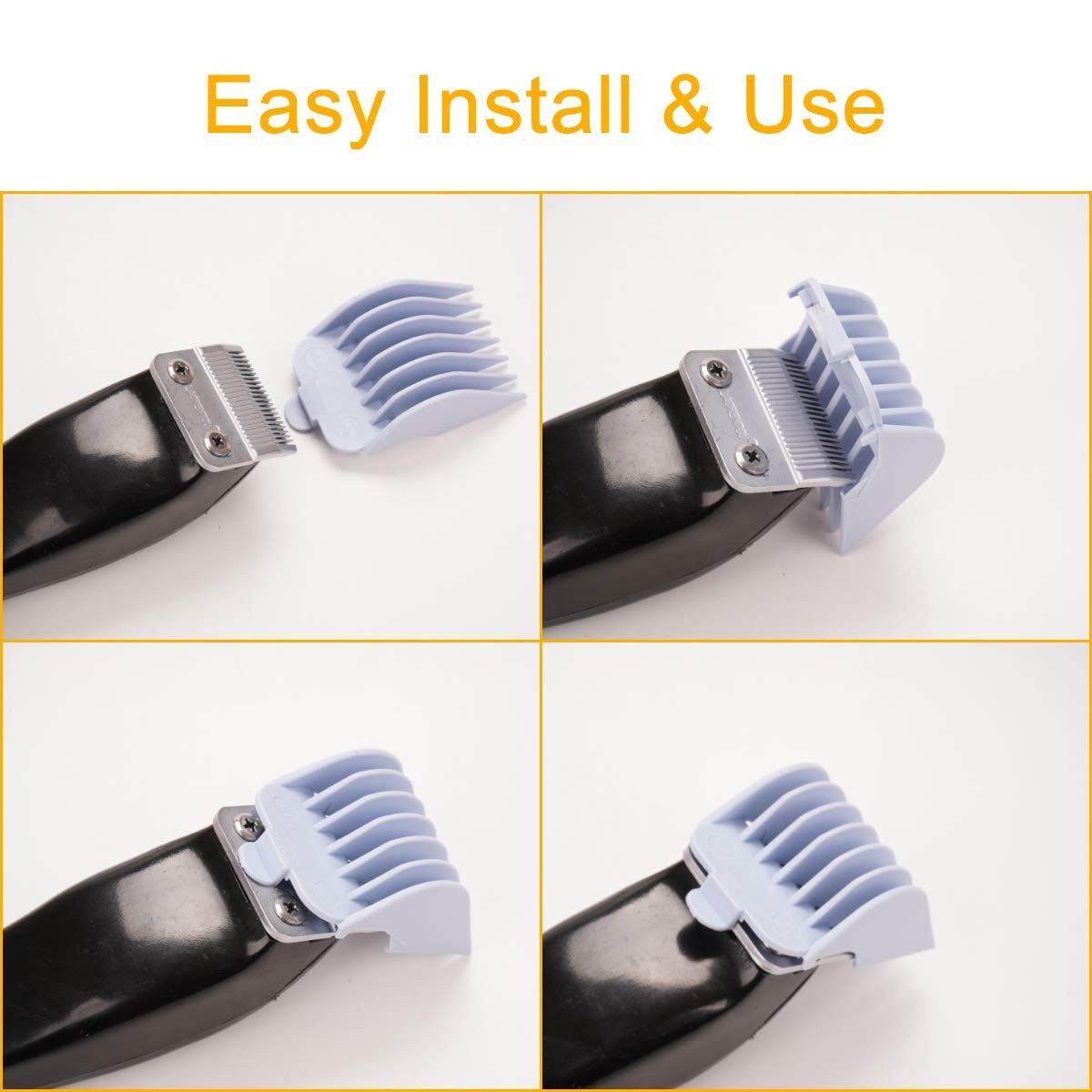 Wahl Clipper Guards Set 1 Pcs Professional Hair Clipper Combs Guides Wahl Rep…