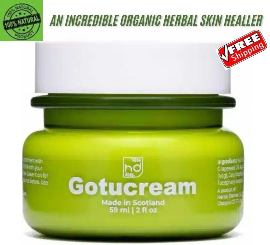 Gotucream 2oz Jar ~ Organic Healing Cream ~ Cellulitis & Skin Inflammation