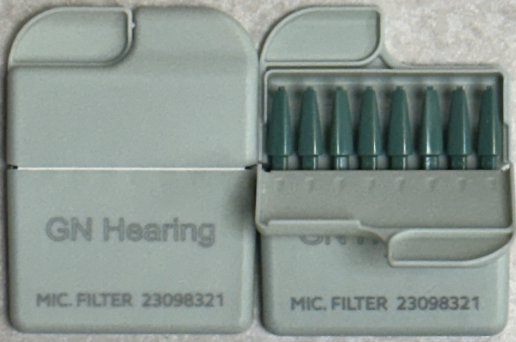 GN Resound Mic Filter For Vivia & Savi Hearing Aids. 2 Pack. Item# 23098321